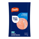 PEDAÇOS DE FILÉ DE SALMÃO SWIFT 500G