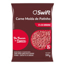 CARNE MOÍDA DE PATINHO SWIFT 500G